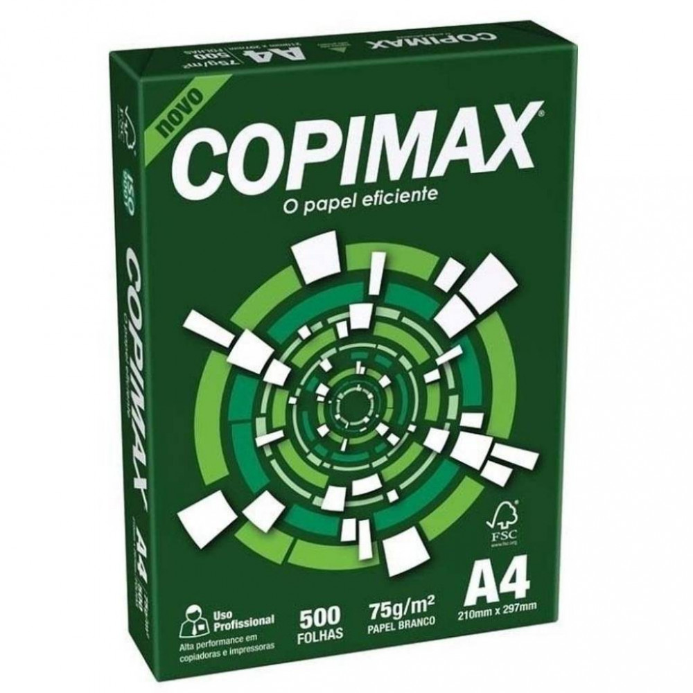 Resma Bond 75 gr. Copimax A4