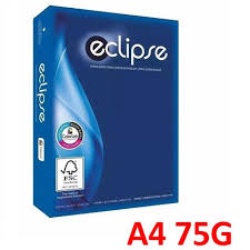 [P01005] Resma Bond 75 gr. Eclipse A4